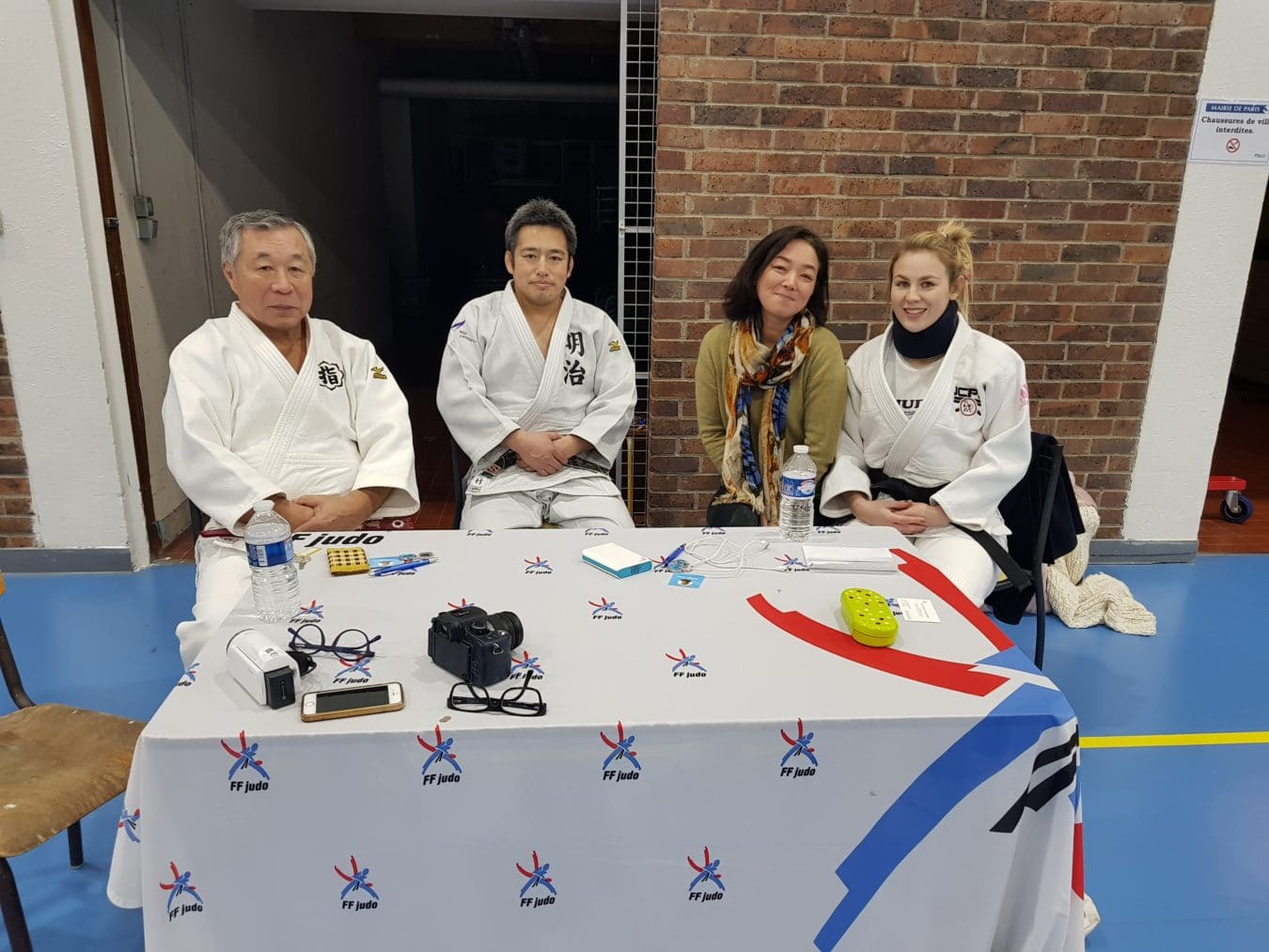 Maitre yusuke OTAKE expert japonais et Maitre Motonari SAMESHIMA