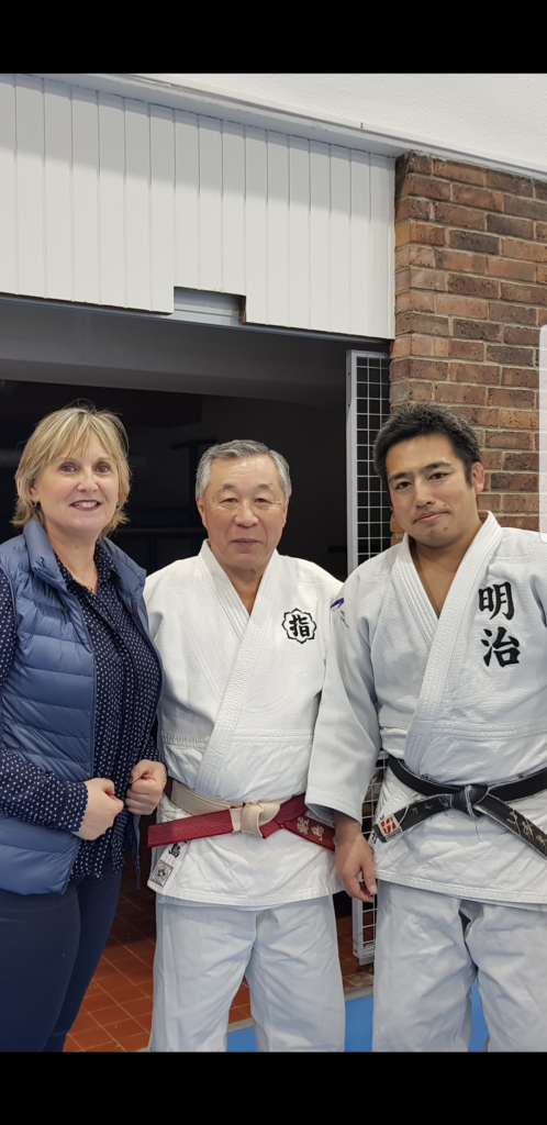 Valérie Vitry et Maitre yusuke OTAKE expert japonais et Maitre Motonari SAMESHIMA